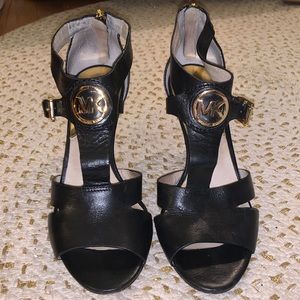 Michael Kors leather heels